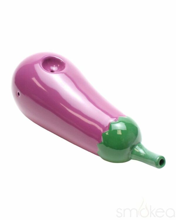 Shop SMOKEA Ceramic Eggplant Pipe in australian