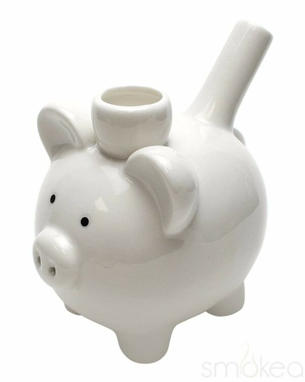 Shop SMOKEA Ceramic Piggy Pipe in australian