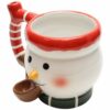 Shop SMOKEA Ceramic Snowman Coffee Mug Pipe in australian