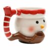 Shop SMOKEA Ceramic Snowman Coffee Mug Pipe in australian