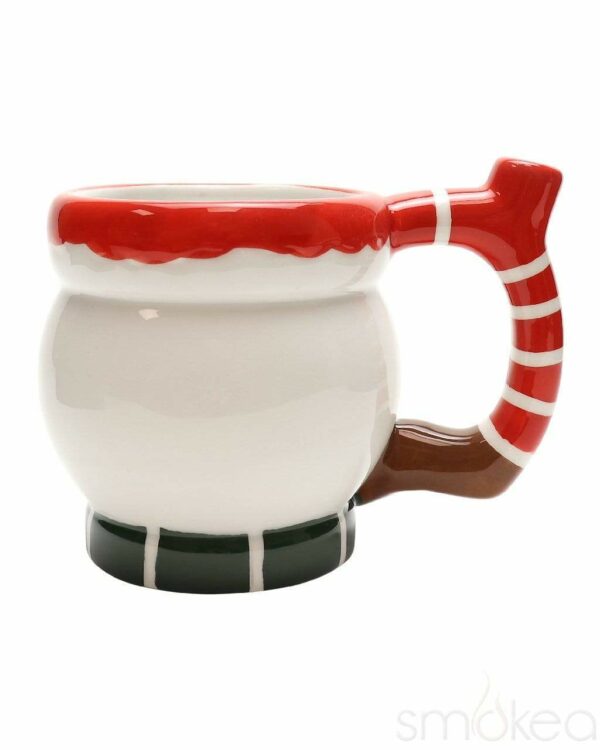 Shop SMOKEA Ceramic Snowman Coffee Mug Pipe in australian