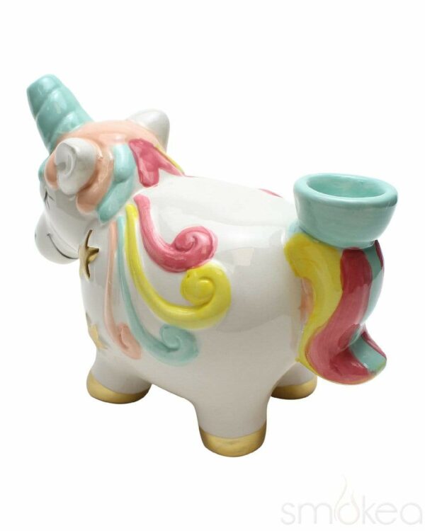 Shop SMOKEA Ceramic Unicorn Pipe in australian