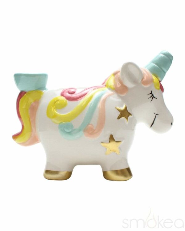 Shop SMOKEA Ceramic Unicorn Pipe in australian