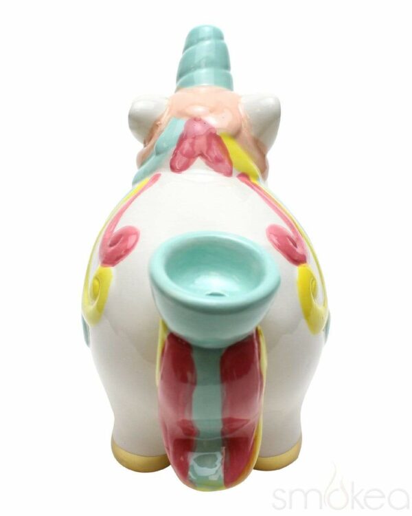 Shop SMOKEA Ceramic Unicorn Pipe in australian