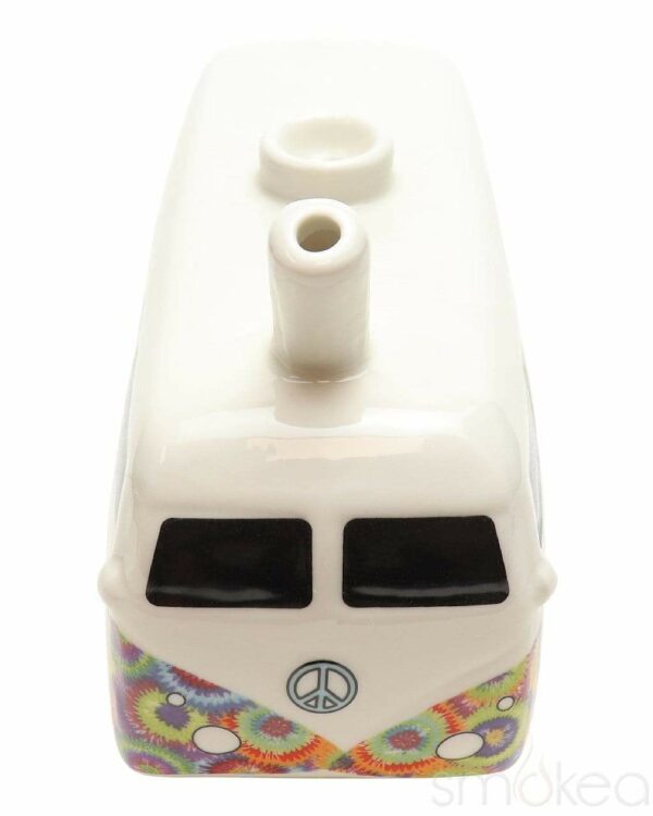 Shop SMOKEA Ceramic Vintage Flower Bus Pipe in australian