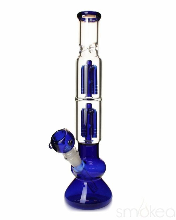 Shop SMOKEA® Double Tree Perc Bong in australian