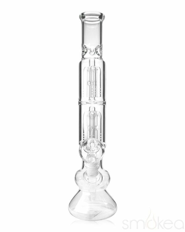 Shop SMOKEA® Double Tree Perc Bong in australian