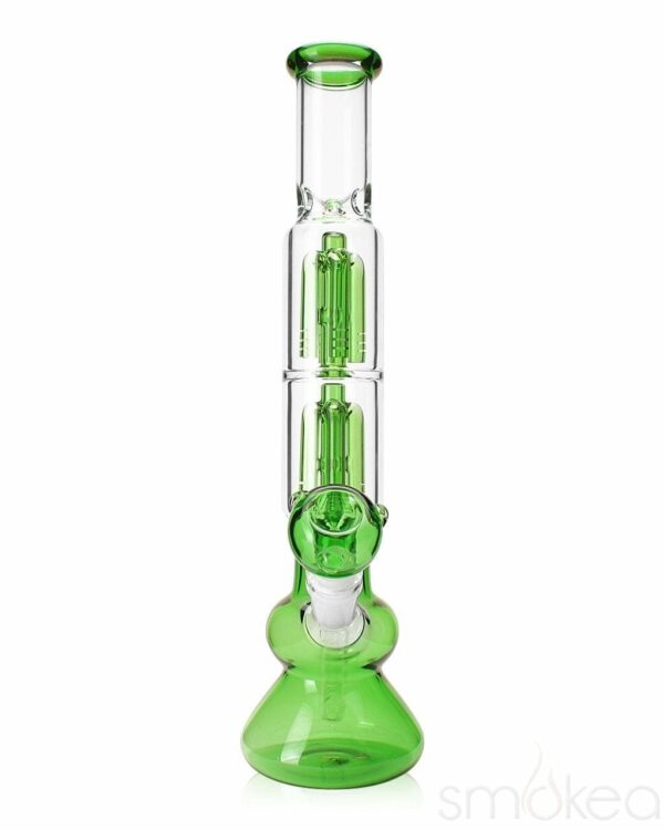 Shop SMOKEA® Double Tree Perc Bong in australian