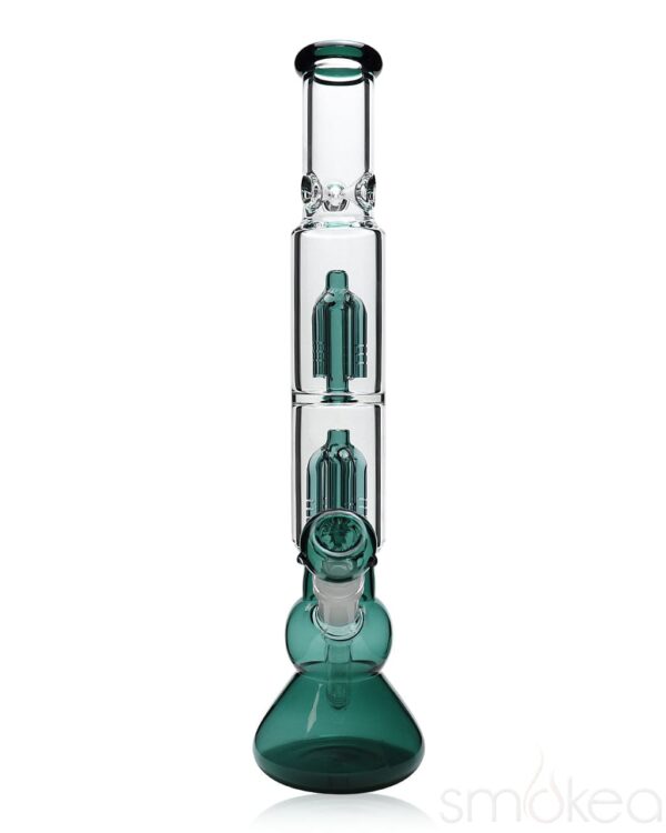 Shop SMOKEA® Double Tree Perc Bong in australian