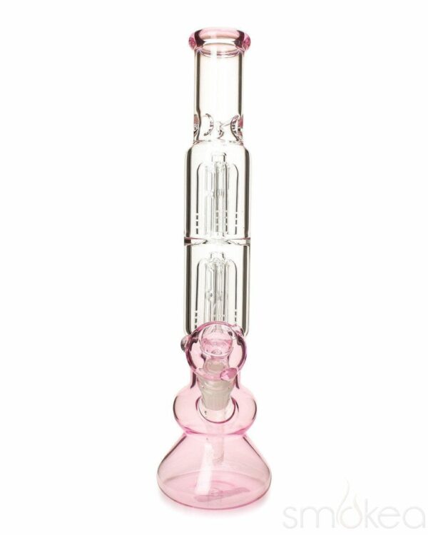 Shop SMOKEA® Double Tree Perc Bong in australian