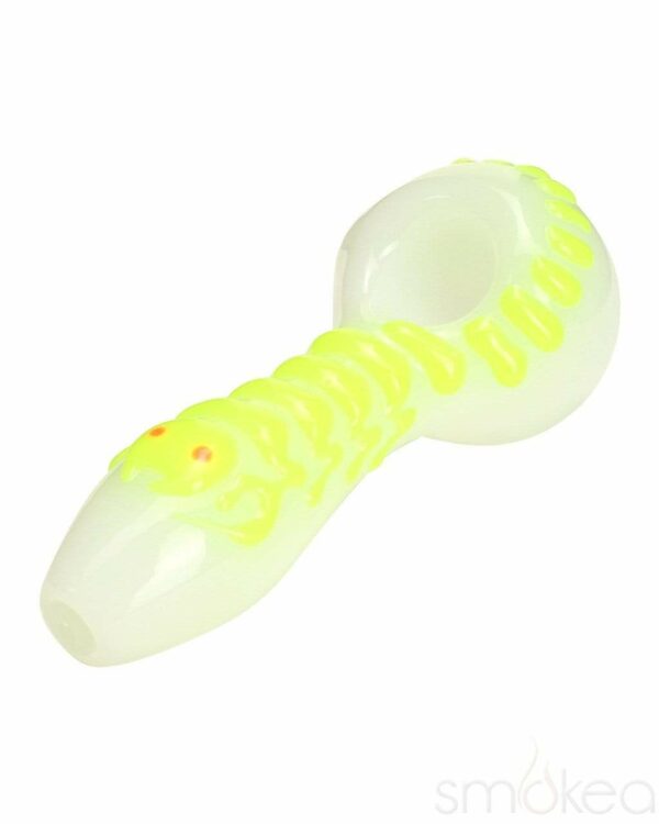 Shop SMOKEA Glow in the Dark Scorpion Spoon Pipe in australian