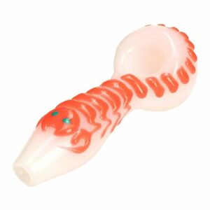 Shop SMOKEA Glow in the Dark Scorpion Spoon Pipe in australian