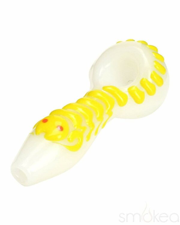 Shop SMOKEA Glow in the Dark Scorpion Spoon Pipe in australian