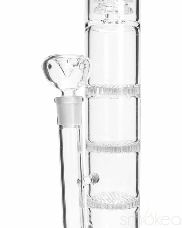 Shop SMOKEA "Ripper" Triple Honeycomb Barrel Perc Bong in australian