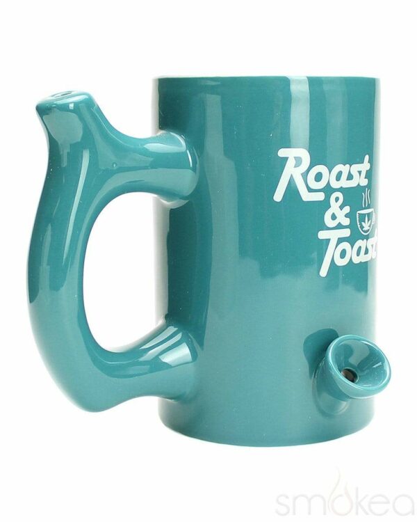 Shop SMOKEA "Roast & Toast" Large Ceramic Coffee Mug Pipe in australian