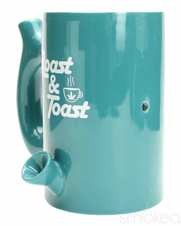 Shop SMOKEA "Roast & Toast" Large Ceramic Coffee Mug Pipe in australian