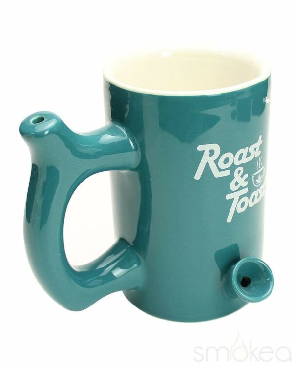 Shop SMOKEA "Roast & Toast" Large Ceramic Coffee Mug Pipe in australian