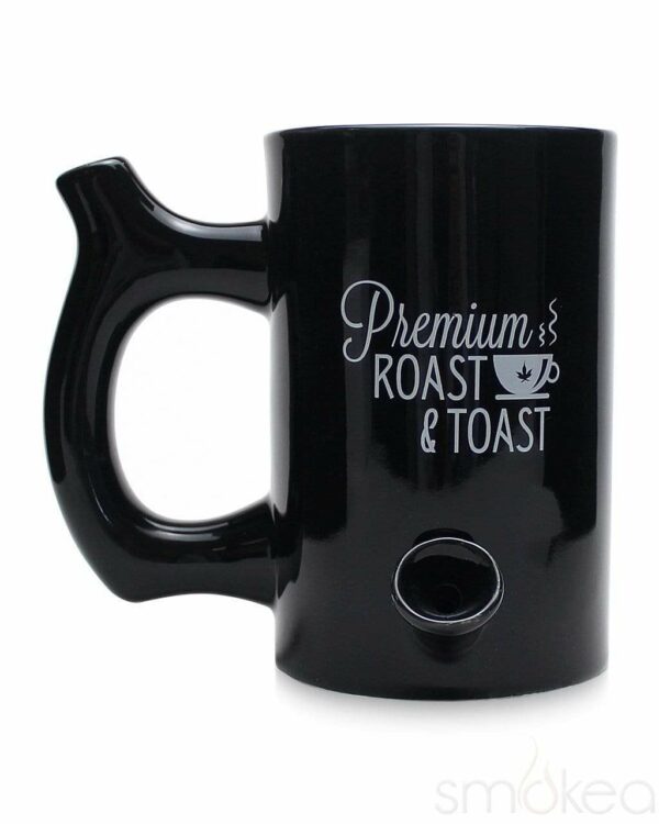 Shop SMOKEA "Roast & Toast" Large Ceramic Coffee Mug Pipe in australian