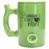 Shop SMOKEA "Roast & Toast" Large Ceramic Coffee Mug Pipe in australian