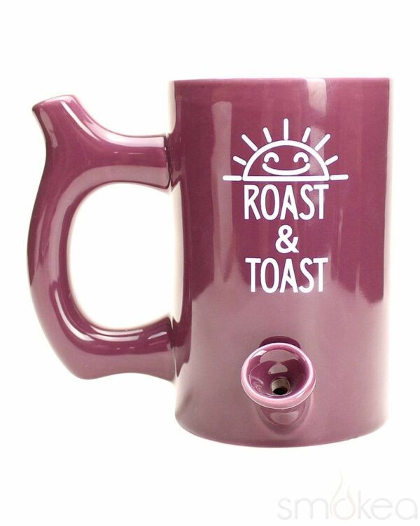 Shop SMOKEA "Roast & Toast" Large Ceramic Coffee Mug Pipe in australian