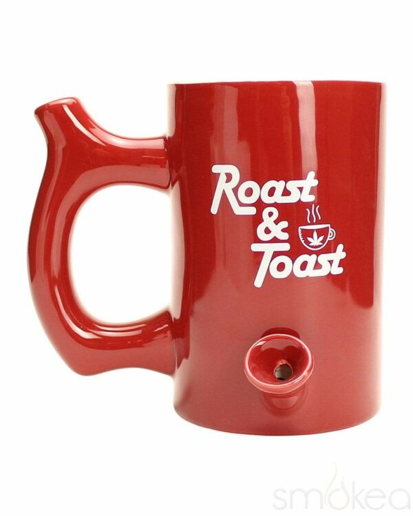 Shop SMOKEA "Roast & Toast" Large Ceramic Coffee Mug Pipe in australian