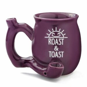 Shop SMOKEA "Roast & Toast" Small Ceramic Coffee Mug Pipe in australian