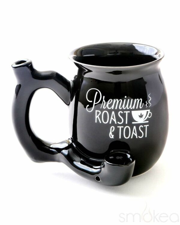 Shop SMOKEA "Roast & Toast" Small Ceramic Coffee Mug Pipe in australian