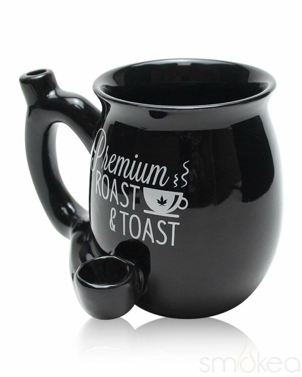 Shop SMOKEA "Roast & Toast" Small Ceramic Coffee Mug Pipe in australian