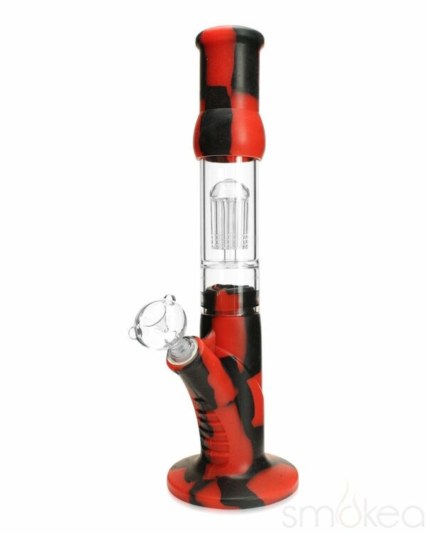 Shop SMOKEA® Silicone Bong w/ Glass Tree Perc in australian