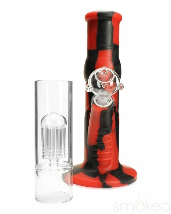 Shop SMOKEA® Silicone Bong w/ Glass Tree Perc in australian