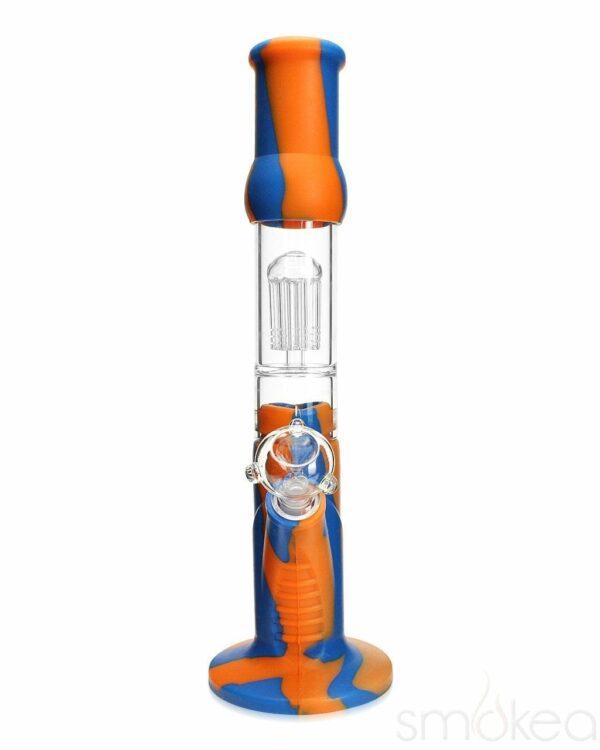 Shop SMOKEA® Silicone Bong w/ Glass Tree Perc in australian