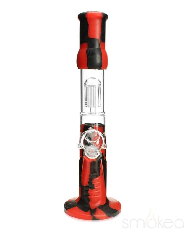 Shop SMOKEA® Silicone Bong w/ Glass Tree Perc in australian