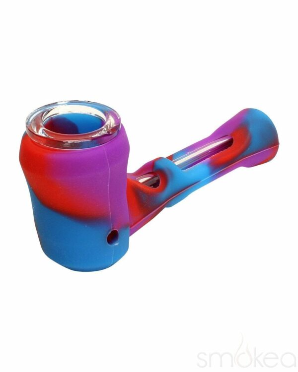 Shop SMOKEA Silicone/Glass 2-in-1 Pipe & Chillum in australian