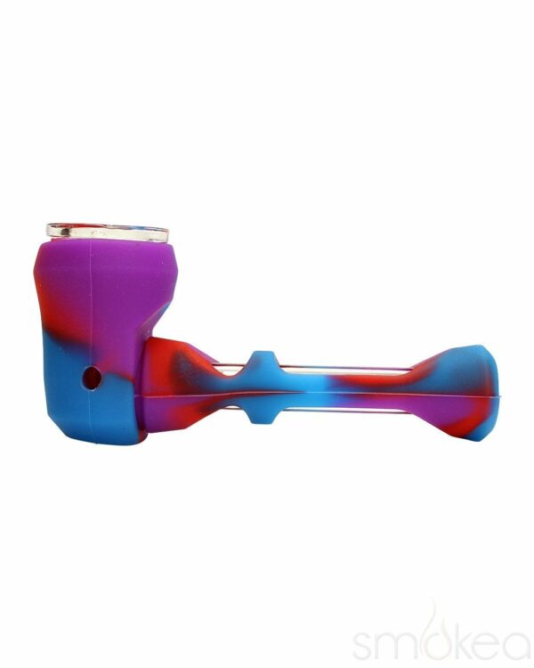 Shop SMOKEA Silicone/Glass 2-in-1 Pipe & Chillum in australian