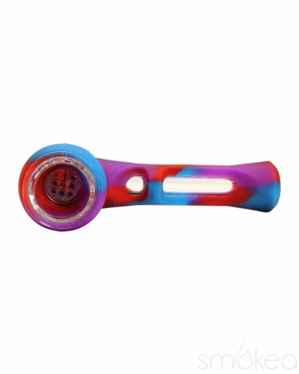 Shop SMOKEA Silicone/Glass 2-in-1 Pipe & Chillum in australian