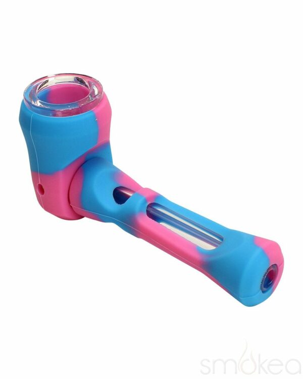 Shop SMOKEA Silicone/Glass 2-in-1 Pipe & Chillum in australian