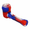 Shop SMOKEA Silicone/Glass 2-in-1 Pipe & Chillum in australian