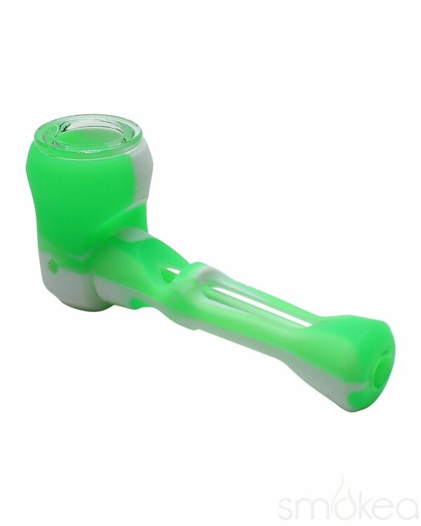 Shop SMOKEA Silicone/Glass 2-in-1 Pipe & Chillum in australian