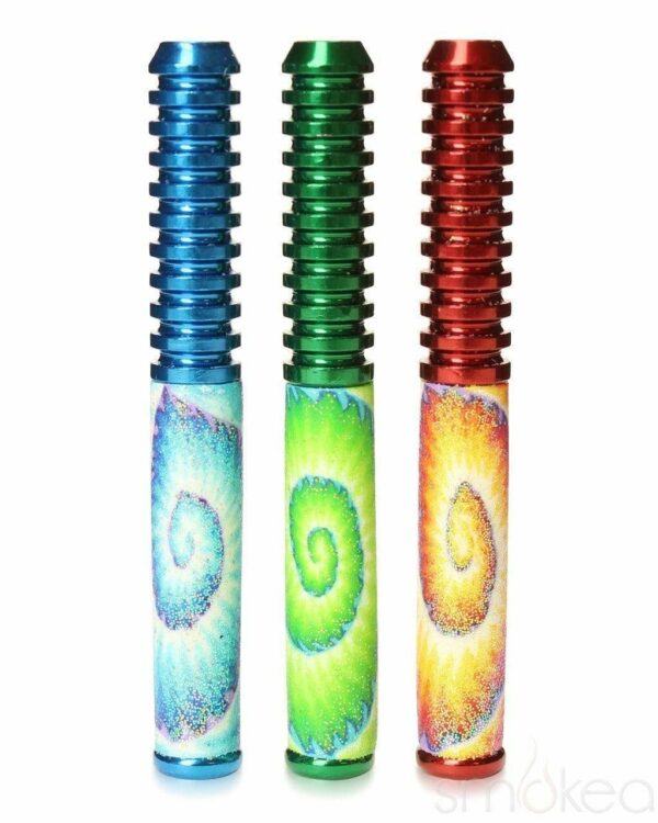 Shop SMOKEA Tie Dye Glitter Fimo One Hitter Bat in australian