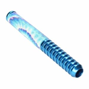 Shop SMOKEA Tie Dye Glitter Fimo One Hitter Bat in australian