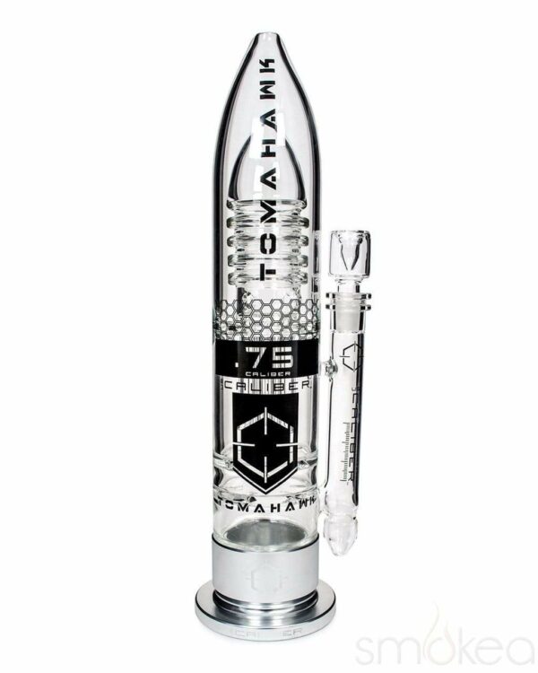 Shop US Caliber .75 Caliber Tomahawk Glass Bong in australian